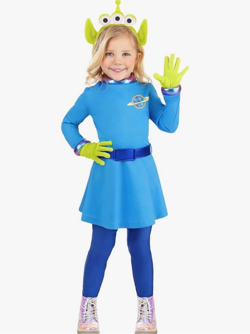 Disney Pixar Toy Story Kids Alien Space Girl Costume